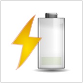 empty battery