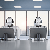 Interactive voice response (IVR) systems with conversational AI